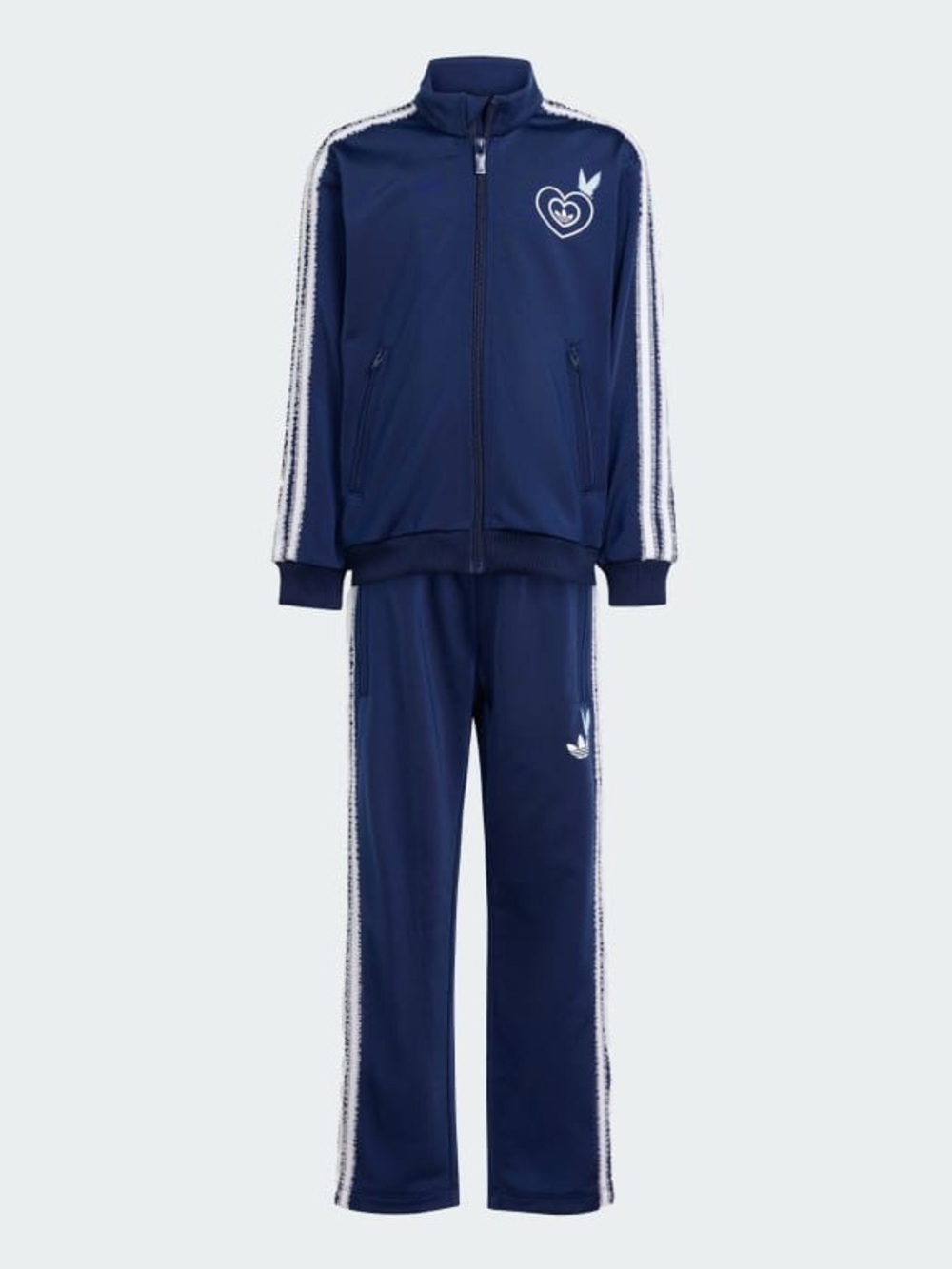 Adidas x Disney Firebird Track Suit Girls Size 5-6Y (2XS, 120cm) Jacket NWOT